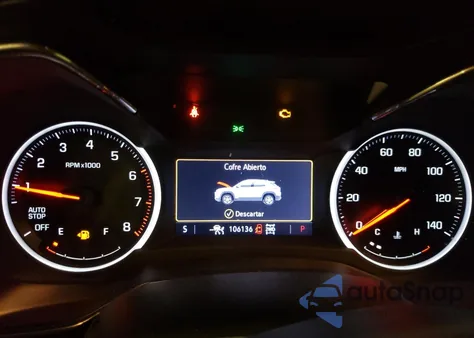 2021 Chevrolet Trailblazer Activ z USA, uszkodzony, nr VIN KL79MSSL1MB057958